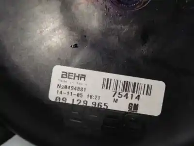 İkinci el araba yedek parçası elektro fan için opel corsa c blue line oem iam referansları 09129965 4445174 13204570 