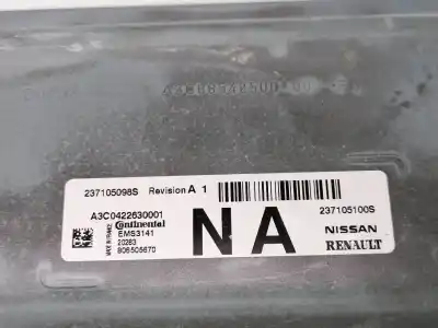 Second-hand car spare part ecu engine control for dacia sandero 0.9 tce cat oem iam references 237105100s 237105098s a3c0422630001 
