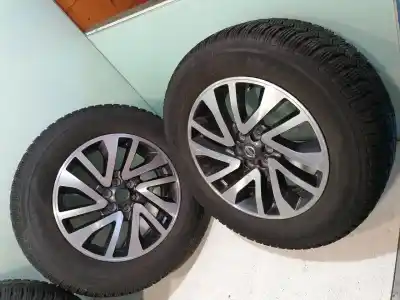 Second-hand car spare part rims set for nissan navara np300 pick-up (d23, d23t) 2.3 dci oem iam references 18 pulgadas  