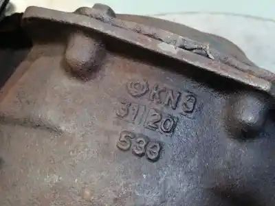 Second-hand car spare part front differential for mitsubishi montero (v20/v40) 2500 td gl oem iam references mb831020  