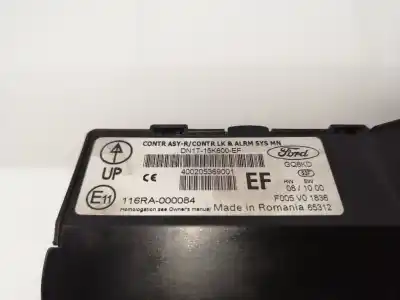 Second-hand car spare part electronic module for ford fiesta (ccn) 1.5 tdci cat oem iam references dn1t15k600ef 116ra000084 