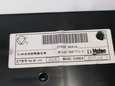 Pezzo di ricambio per auto di seconda mano controllo riscaldamento / aria condizionata per nissan qashqai i +2 (jj10) 1.6 dci riferimenti oem iam 275004ea1a  