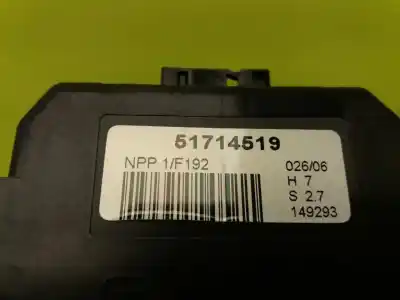 Peça sobressalente para automóvel em segunda mão módulo eletrônico por fiat stilo (192) 1.9 120 dynamic multijet referências oem iam 51714519  