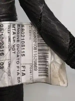 Pièce détachée automobile d'occasion batterie pour fiat ducato furgón (250) 2.3 150 d multijet références oem iam 5802108115  