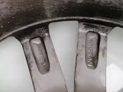 Pezzo di ricambio per auto di seconda mano cerchione in lega per nissan qashqai (j11) 1.5 turbodiesel cat riferimenti oem iam 17 pulgadas  