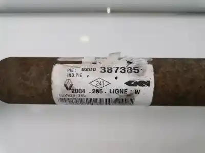 Автозапчасти б/у передняя правая трансмиссия за renault vel satis 3.0 v6 dci turbodiesel ссылки oem iam 8200387385  