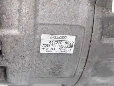 Peça sobressalente para automóvel em segunda mão compressor de ar condicionado a/a a/c por renault vel satis 3.0 v6 dci turbodiesel referências oem iam 4472208622   Peça sobressalente para automóvel em segunda mão compressor de ar condicionado a/a a/c por renault vel satis 3.0 v6 dci turbodiesel referências oem iam 4472208622