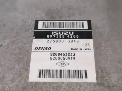 Автозапчасти б/у блок управления двигателем за renault vel satis 3.0 v6 dci turbodiesel ссылки oem iam 8973804200 2758003840 8200453233 8200050919   Автозапчасти б/у блок управления двигателем за renault vel satis 3.0 v6 dci turbodiesel ссылки oem iam 8973804200 2758003840 8200453233 8200050919