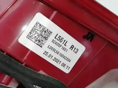Second-hand car spare part left tailgate light for kia sportage híbrido-suave 100 kw oem iam references 92405f1601  
