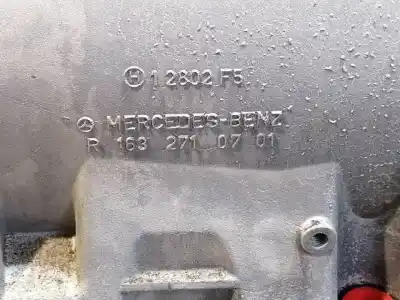 Peça sobressalente para automóvel em segunda mão caixa de velocidades por mercedes-benz clase m (w163) 2.7 cdi 20v cat referências oem iam r1632710701 r2032710001 a1632710501 