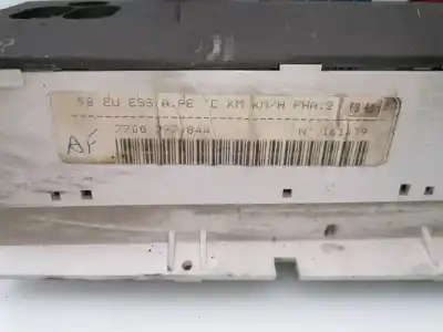 Pezzo di ricambio per auto di seconda mano pannello degli strumenti per renault 21 sedán 2.0 riferimenti oem iam 7700797844  
