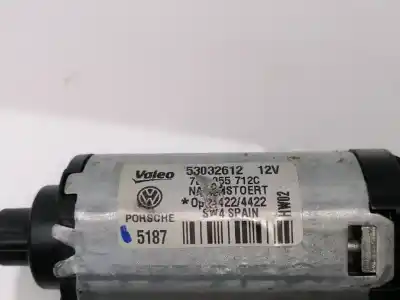 Second-hand car spare part rear windshield wiper motor for porsche cayenne (typ 9pa1) 4.8 v8 cat oem iam references 7l0955712c  