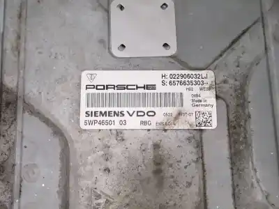 Second-hand car spare part ecu engine control for porsche cayenne (typ 9pa1) 4.8 v8 cat oem iam references 5wp4650103  