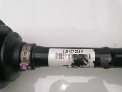 Second-hand car spare part front left transmission for porsche cayenne (typ 9pa1) 4.8 v8 cat oem iam references 7l0407271e  