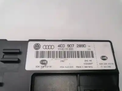 Автозапчастина б/у електронний модуль для audi a8 (4e2) 4.2 tdi quattro посилання на oem iam 4e0907289d  
