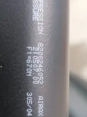 Автозапчасти б/у амортизаторы багажника/двери за renault vel satis 3.0 v6 dci turbodiesel ссылки oem iam 8200246092  