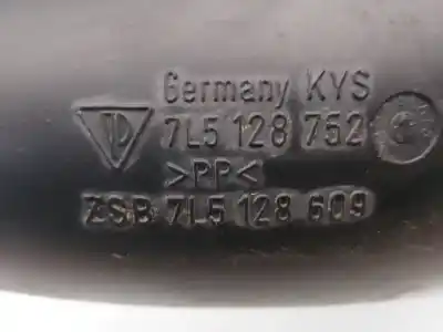 Автозапчастина б/у труба для porsche cayenne (typ 9pa1) 4.8 v8 cat посилання на oem iam 7l5128609  