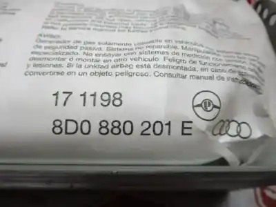 Recambio de automóvil de segunda mano de kit airbag para audi a4 avant 1.6 referencias oem iam 8d0880201e 52105 