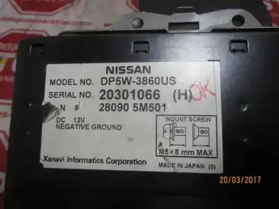 Recambio de automóvil de segunda mano de sistema navegacion gps para nissan almera tino 2.0 referencias oem iam  251551 