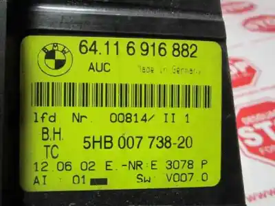 Second-hand car spare part CLIMATE CONTROL for BMW SERIE 3 COMPACTO (E46)  OEM IAM references 64116916882  