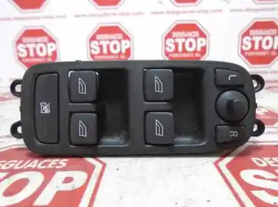 Peça sobressalente para automóvel em segunda mão botão / interruptor elevador vidro dianteiro esquerdo por volvo s40 berlina 1.6 d momentum referências oem iam 30710787