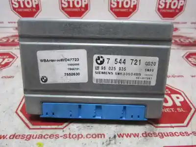 Peça sobressalente para automóvel em segunda mão módulo eletrônico por bmw x3 (e83) 3.0 turbodiesel referências oem iam 7544721