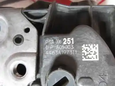 Pezzo di ricambio per auto di seconda mano serratura porta posteriore destra per citroen c3 picasso (sh_) 1.6 hdi 90 riferimenti oem iam 006251  533415