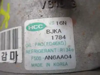 Tweedehands auto-onderdeel airconditioning compressor voor kia cee´d concept oem iam-referenties f500an6aao4