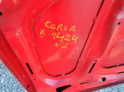 Peça sobressalente para automóvel em segunda mão capot por opel corsa d sport referências oem iam   611988