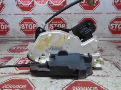 Peça sobressalente para automóvel em segunda mão fechadura da porta dianteira esquerda por volkswagen golf vi (5k1) rabbit bluemotion referências oem iam 5k1837015b