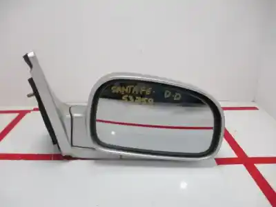 Peça sobressalente para automóvel em segunda mão espelho retrovisor direito por hyundai santa fe (sm) 2.4 gls referências oem iam 