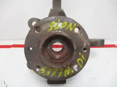 Second-hand car spare part front left knuckle for nissan note (e11e) acenta oem iam references   817649