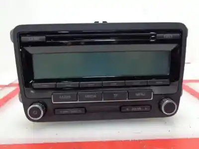 Peça sobressalente para automóvel em segunda mão sistema de áudio / rádio cd por volkswagen golf vi (5k1) advance referências oem iam 1k0035186aa