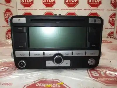 Piesă de schimb auto la mâna a doua sistem audio / cd radio casetofon pentru volkswagen touran (1t2) highline referințe oem iam 1k0035191d  765001
