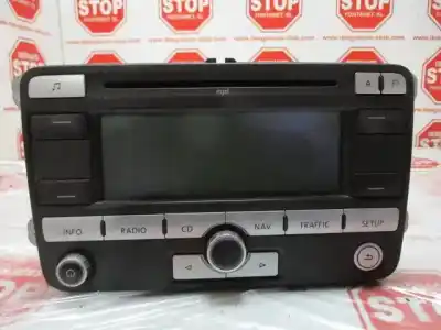 Piesă de schimb auto la mâna a doua sistem audio / cd radio casetofon pentru volkswagen touran (1t2) highline referințe oem iam 1k0035191d  765001