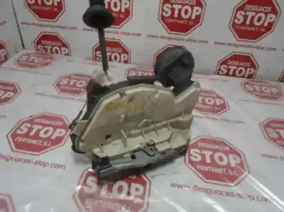 Peça sobressalente para automóvel em segunda mão fechadura da porta traseira esquerda por volkswagen golf vi (5k1) sport referências oem iam 5k4839015h