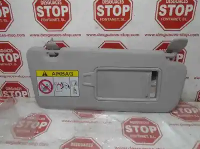 Second-hand car spare part right sunshade for hyundai kona klass 2wd oem iam references 