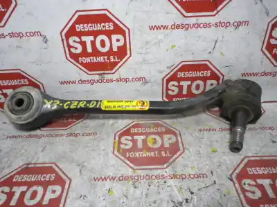 Peça sobressalente para automóvel em segunda mão braço de suspensão superior dianteiro esquerdo por bmw x3 (e83) 3.0d referências oem iam 3415029