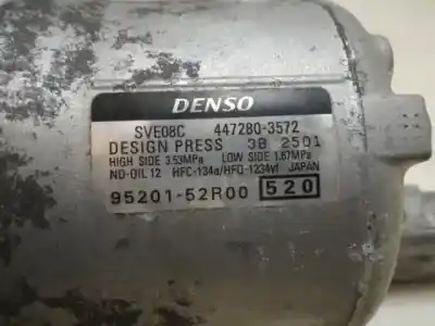 Second-hand car spare part air conditioning compressor for suzuki swift (az) basic oem iam references 95201-52r00  766016