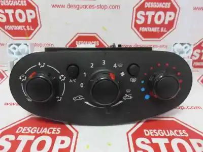 Second-hand car spare part heating / air conditioning control panel for dacia sandero sl eficacia oem iam references a42303500
