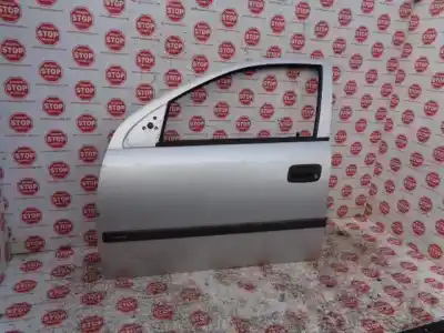 Peça sobressalente para automóvel em segunda mão porta da frente esquerda por opel astra g berlina comfort referências oem iam 