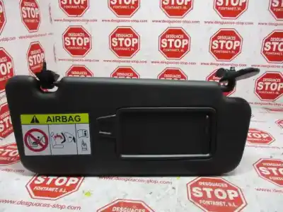 Second-hand car spare part right sunshade for hyundai kona tecno 2wd oem iam references 