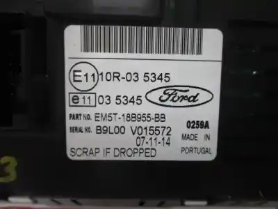 Автозапчастина б/у багатофункційний дисплей для ford c-max (ceu) trend plus посилання на oem iam em5t18b955bb  820937