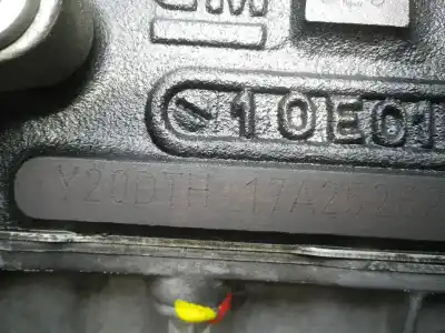 Second-hand car spare part complete engine for opel zafira a 2.0 dti oem iam references y20dth  792356