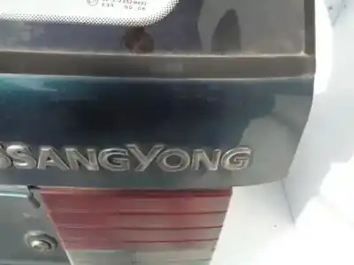 Second-hand car spare part tailgate for ssangyong musso 2.9 tdi grand lux oem iam references   809398