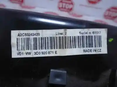Автозапчастина б/у панель інструментів для volkswagen passat variant (3c5) advance посилання на oem iam 3c0920871e  701586 Автозапчастина б/у панель інструментів для volkswagen passat variant (3c5) advance посилання на oem iam 3c0920871e  701586