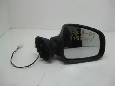 Peça sobressalente para automóvel em segunda mão espelho retrovisor direito por dacia sandero laureate referências oem iam 