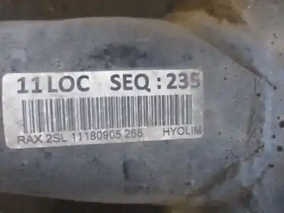 Pièce détachée automobile d'occasion essieu arrière pour ssangyong tivoli quartz 4x2 références oem iam   811586