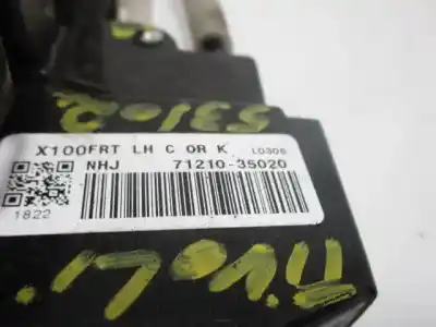 Second-hand car spare part left front door lock for ssangyong tivoli quartz 4x2 oem iam references 7121035020  811608