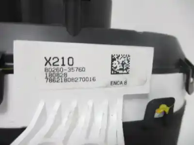 Second-hand car spare part dashboard for ssangyong tivoli quartz 4x2 oem iam references 8026035760  811619